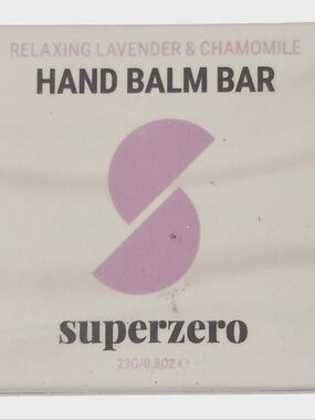 Superzero Hand Balm Bar